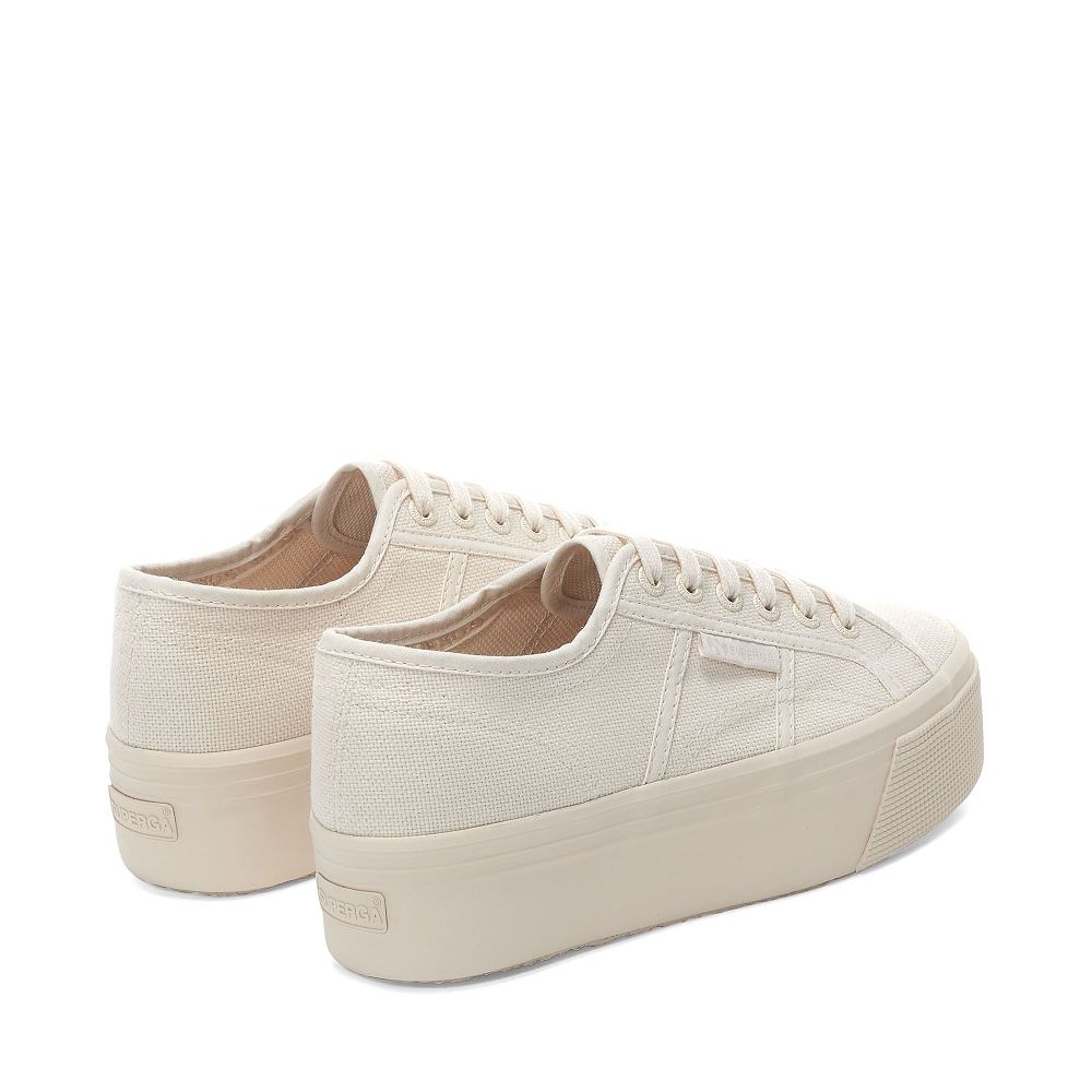 Superga 2790 Platform Yellow Platform Sneakers - Women's USA | US7175586